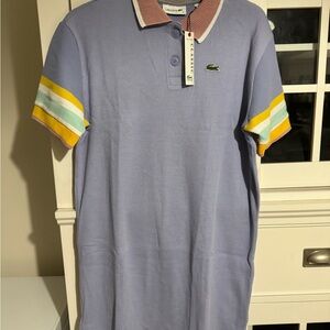 Lacoste Classic Polo in Light Purple and Pink